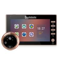 Danmini W3 door camera  4.5 inch screen 720P door viewer peepehole camera cam doorbell video visual electronic viewer