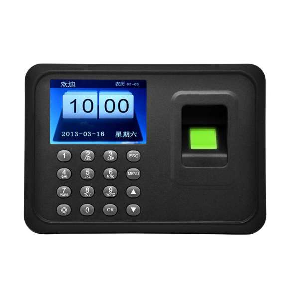 Office Biometric Fingerprint Scanner With Time recording A6 fingerprint time attendance system machine