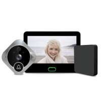 wireless video door phone with monitor ip video intercom wi-fi video door phone doorbell