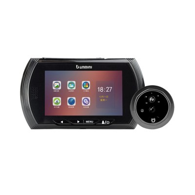 Danmini  45AHD-M 4.5 inch display 2MP digital door viewer peepehole camera cam doorbell video support motion detection